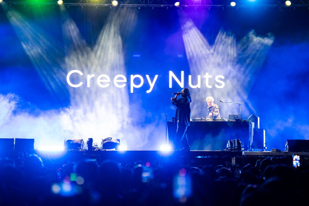 Creepy Nuts at Clockenflap 2024