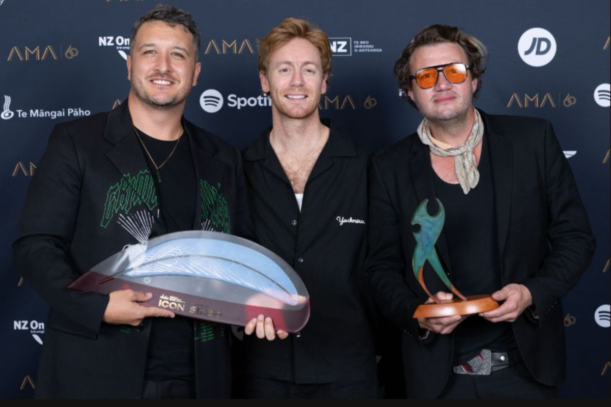 Six60 Named First-Ever Aotearoa Charts Icon
