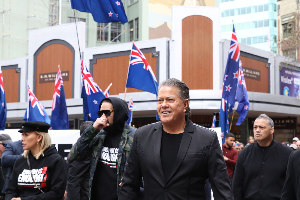 Brian Tamaki Is Protesting in the United Kingdom Now