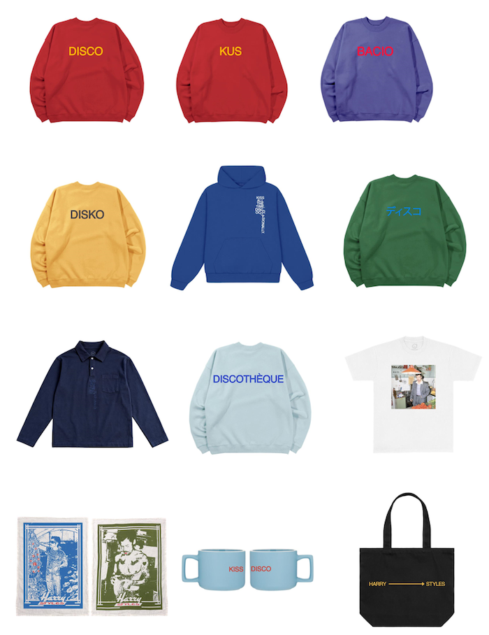 Harry Styles merch