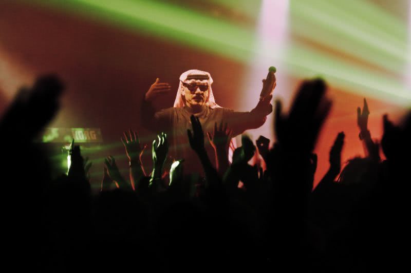 Omar Souleyman @ The Aurora Spiegeltent