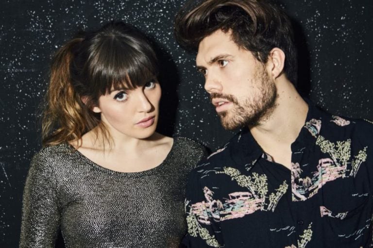 Josephine Vander Gucht and Adam West of Oh Wonder