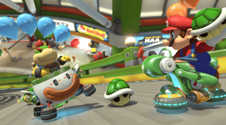 mario kart 8 deluxe for the nintendo switch