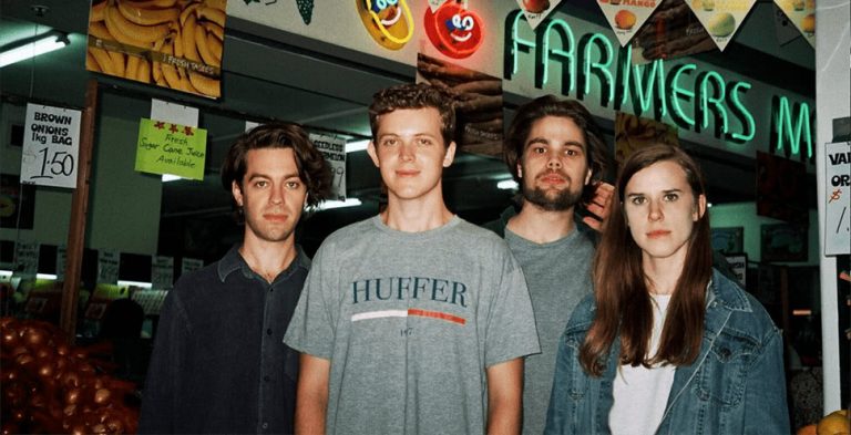 Four members of Brisbane band Cub Sport