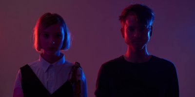 sydney duo Chymes Press Shot 2017 purple background