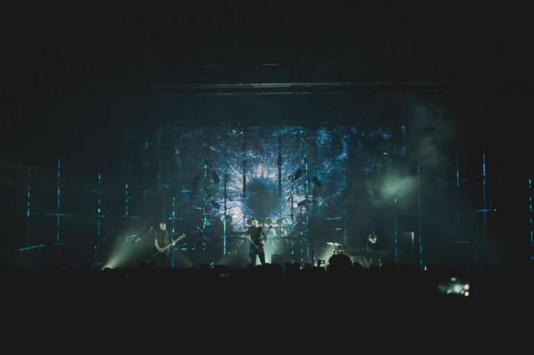 Sigur Rós performing at the Hordern Pavilion on Tuesday July 25