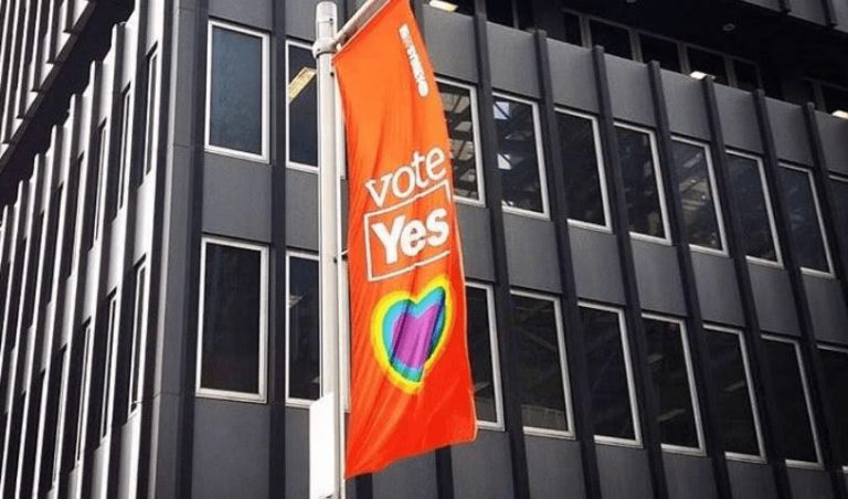 Marriage Equality banner Sydney