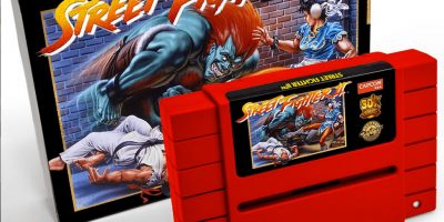 street fighter 2 cartridge super nintendo