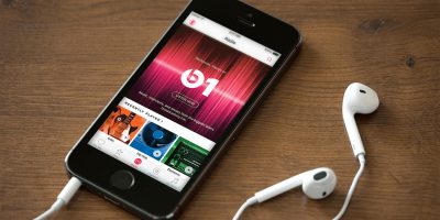 Apple Music on an iPhone