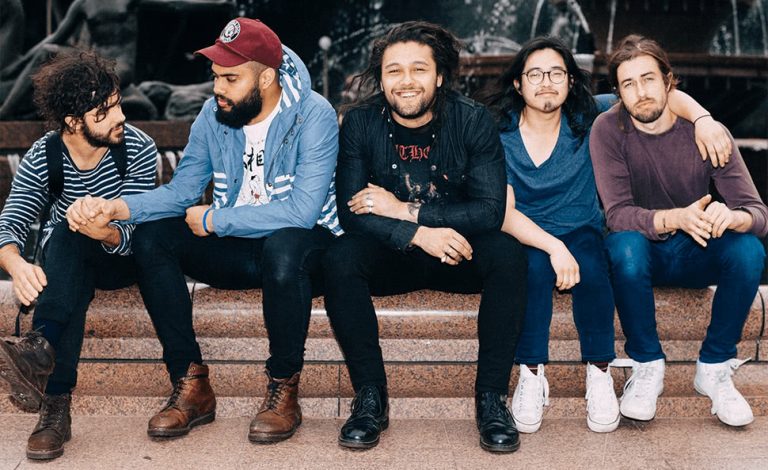 Sydney quintet Gang Of Youths with frontman Dave Le’aupepe