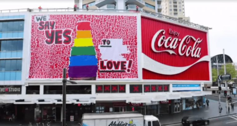 Coke sign