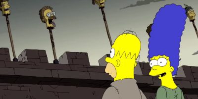 The Simpsons parody Game Of Thrones
