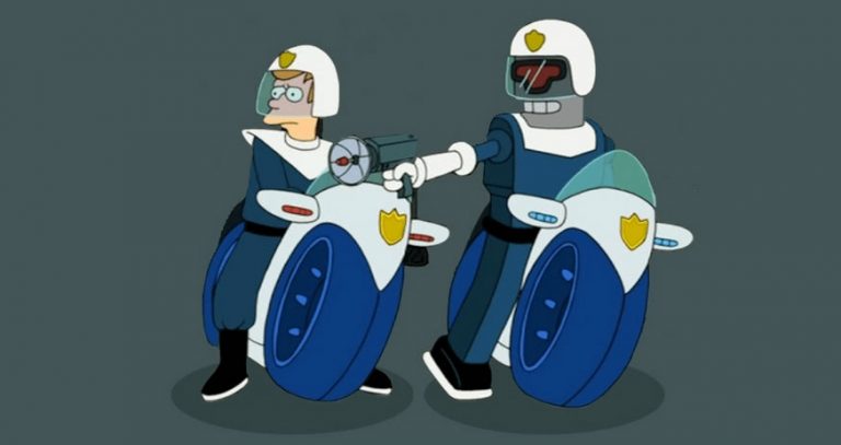 Futurama cops
