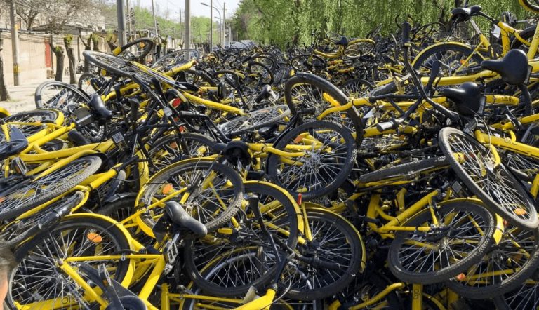 Ofo bike graveyard