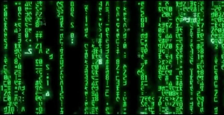 The Matrix code