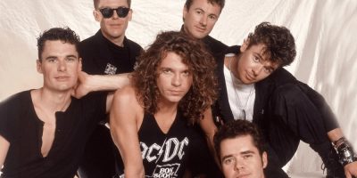 INXS in their Kick era