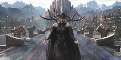 Cate Blanchette as Hela in the Marvel film Thor Ragnarok