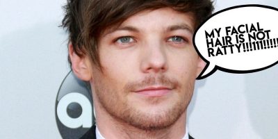 Louis Tomlinson has terrible hair