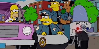 Simpsons cops