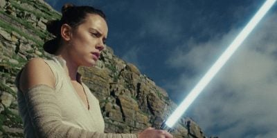 Daisy Ridley as Rey in The Last Jedi