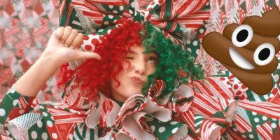 Ole mate Sia has turned in a rather horrendous Christmas record