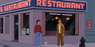 A screenshot of Jacob Janerka's 'Seinfeld' video game