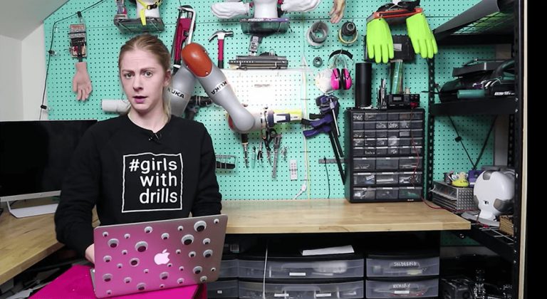 YouTube celebrity Simone Giertz