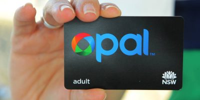 Image of an Opal travel card.