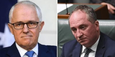 Image of Prime Minister Malcolm Turnbull and Deputy Prime Minister Barnaby Joyce