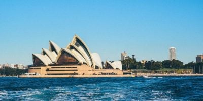 Image of Sydney Harbour, where a vegan cruise took place on Saturday night.