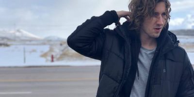 dean lewis in puffer jacket