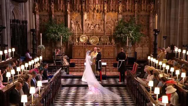 Meghan and Harry wed