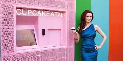 The famous Sprinkles Cupcake ATM