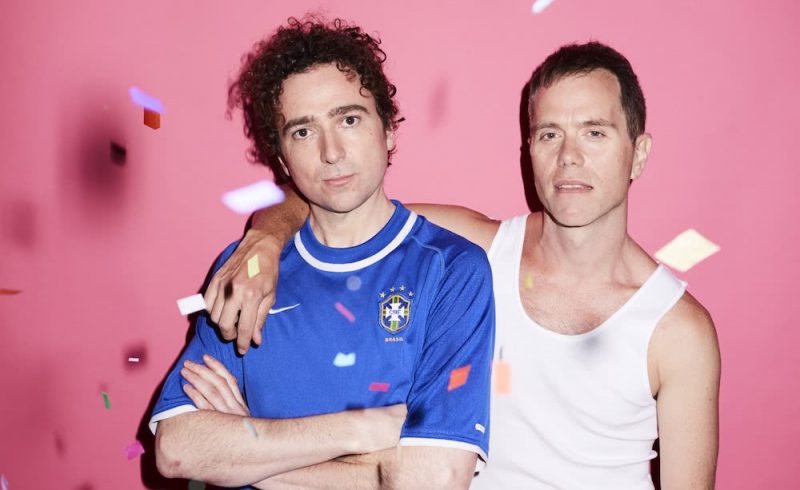 The Presets' Kim Moyes and Julian Hamilton