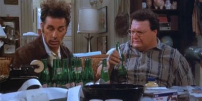 A clip from the 1996 Seinfeld episode, 'The Bottle Deposit'