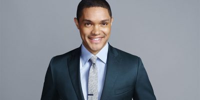 South African-born comedian and host of 'The Daily Show', Trevor Noah