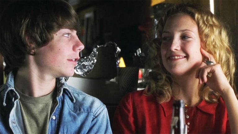 Patrick Fugit and Kate Hudson in a still from Cameron Crowe's 'Almost Famous'