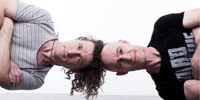 The Umbilical Brothers, who will be performing at Twilight At Taronga's Comedy Under The Stars gala