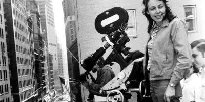 director Elaine May working on Cassavetes starring Mickey and Nicky