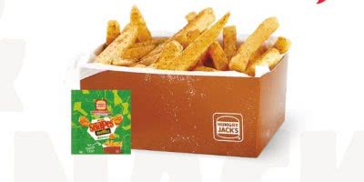 Hungry Jacks BBQ Shapes chips