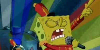 Screenshot of the SpongeBob SquarePants episode 'Band Geeks'