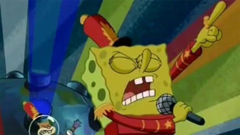 Screenshot of the SpongeBob SquarePants episode 'Band Geeks'