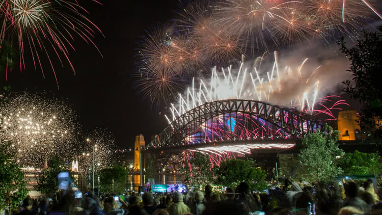 Sydney fireworks