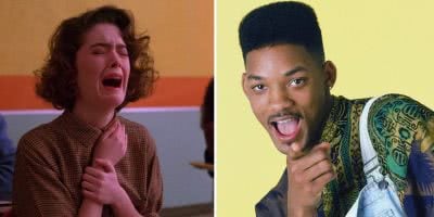 2 panel image of Twin Peaks and The Fresh Prince Of Bel-Air