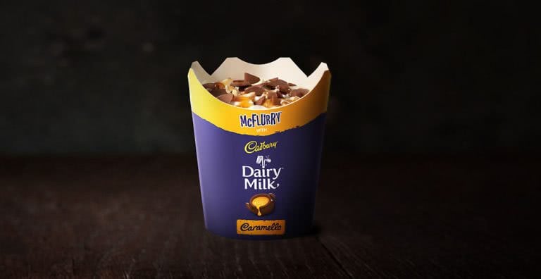 Macca's have introduced a new Caramello McFlurry