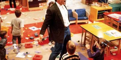 kindergarten cop classroom scene