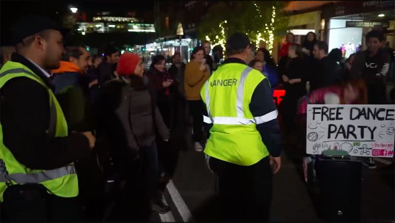 NSW POLICE SHUT DOWN DANCE PARTY