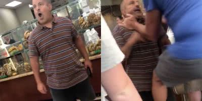 An angry man at a bagel store launched into a misogynistic tirade against women for rejecting him over his height