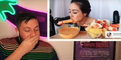 Christian Hull reacts to Mukbang for the first time