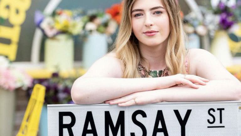 Neighbours first trans character Mackenzie